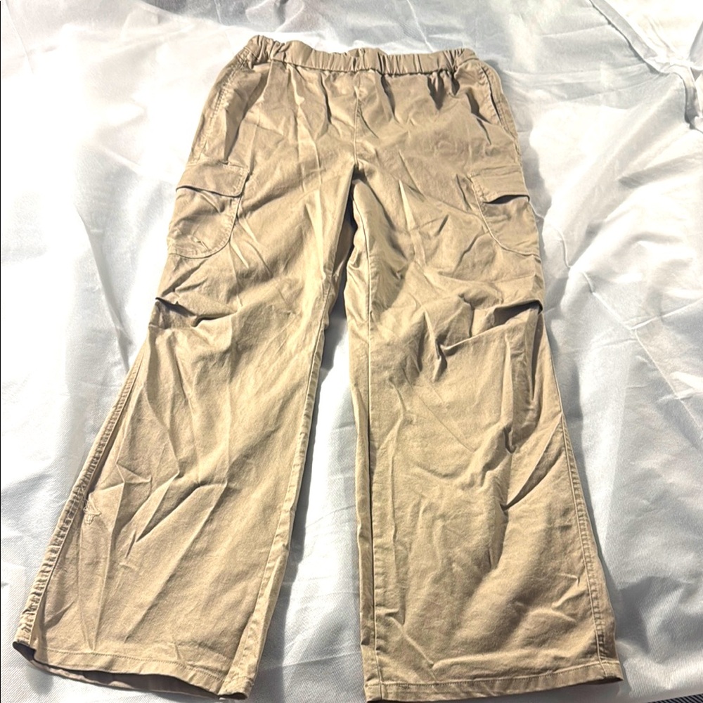Sincerely Jules Tan Cargo Pants Relaxed Fit
